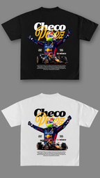 Checo's Driver in RB - t-shirt design png