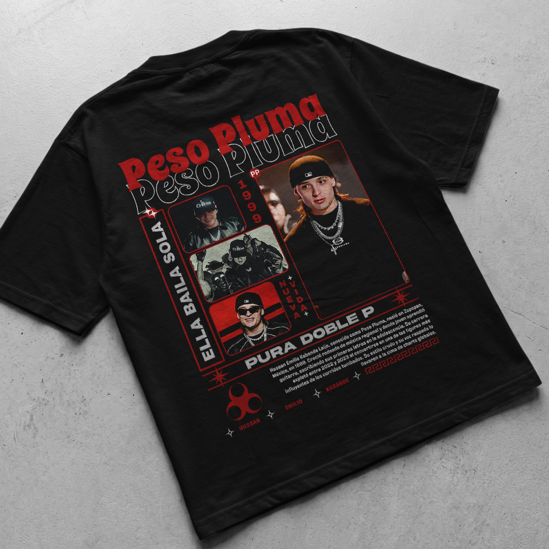 Diseño para playera Peso Pluma