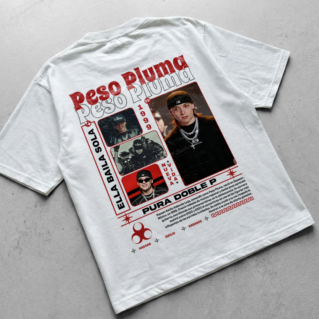 Diseño para playera Peso Pluma