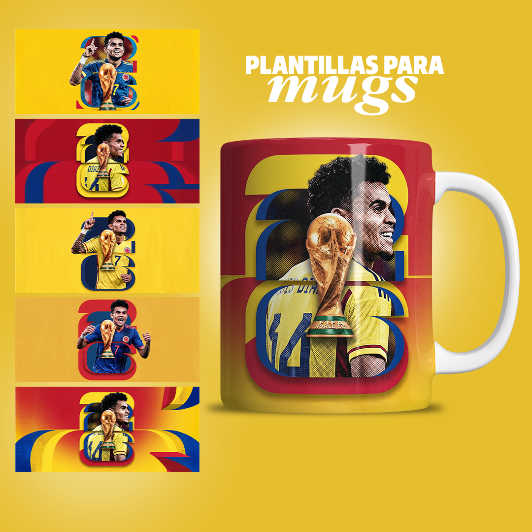 Plantillas para mugs de Luis Diaz