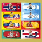 Plantillas de jugadores de fútbol estilo Leg0