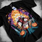 Digital illustration T-shirt design – Japanese pop culture inspired