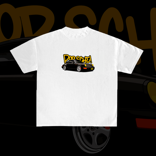 Porsche Carrera frot t-shirt design