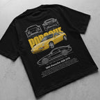 Car t-shirt design Porsche 928 GTS 1991