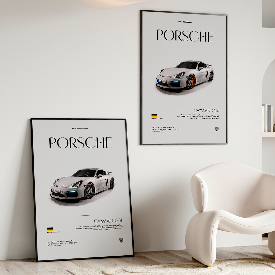 Car Poster for printing