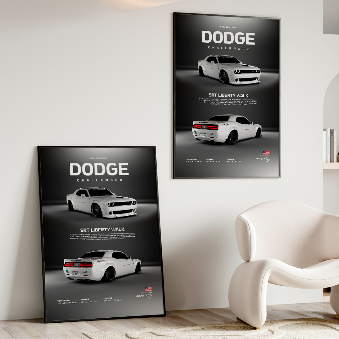 car poster for printing