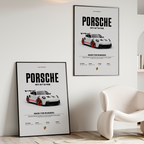 Car poster for printing