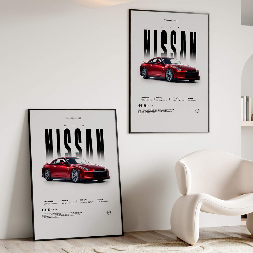 car poster for printing