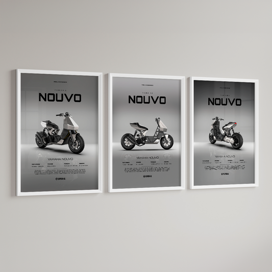 YAMAHA NOUVO CYBERSCOOTER poster for printing