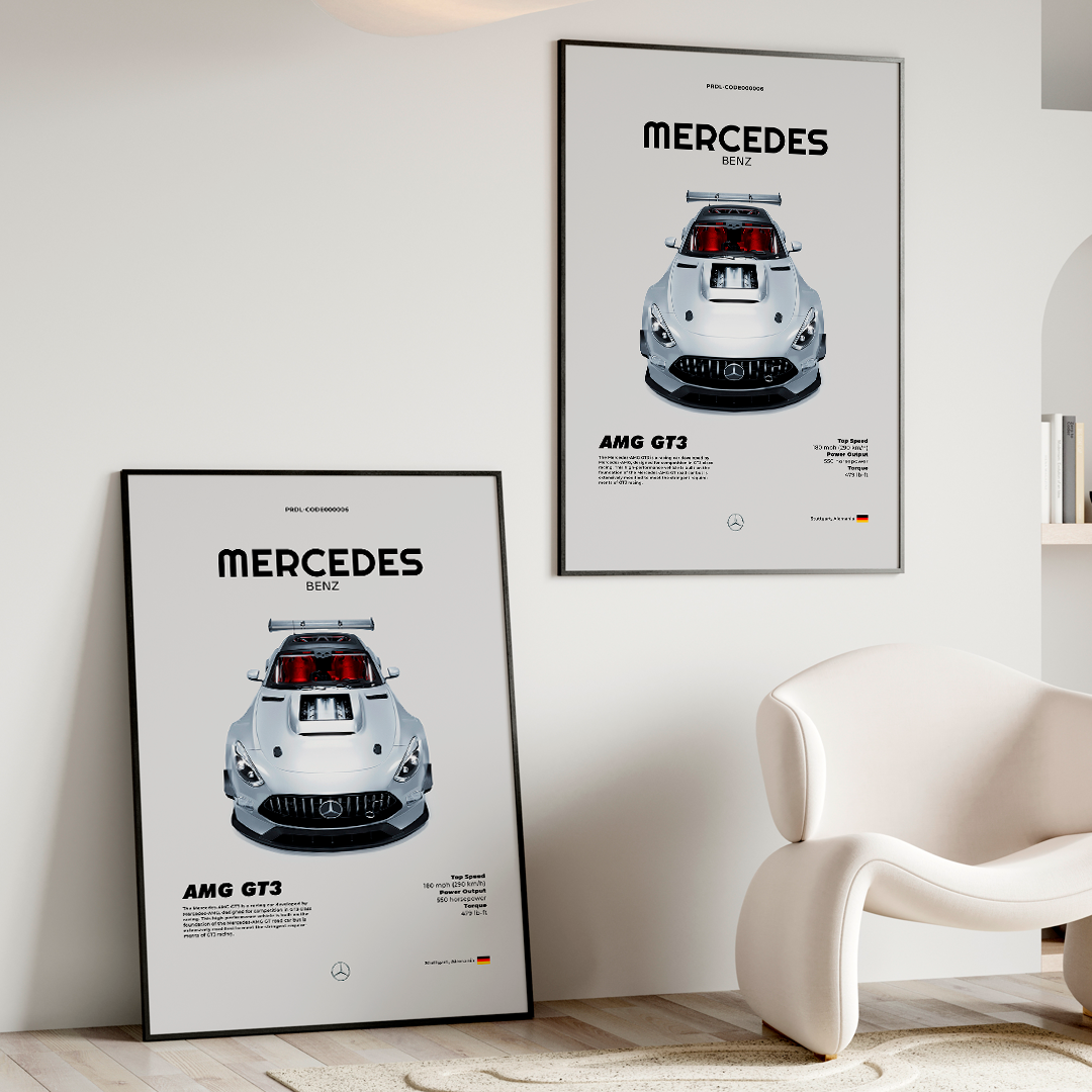 car poster for printing