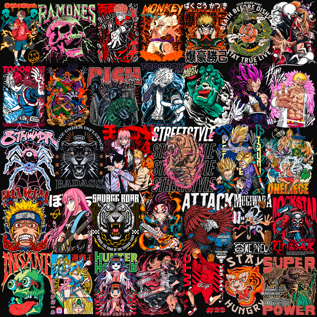 40 DISEÑOS PARA DTF Y SUBLIMACION Vol. 2