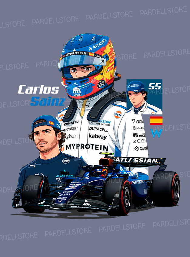 Spanish pilot illustration - t-shirt design