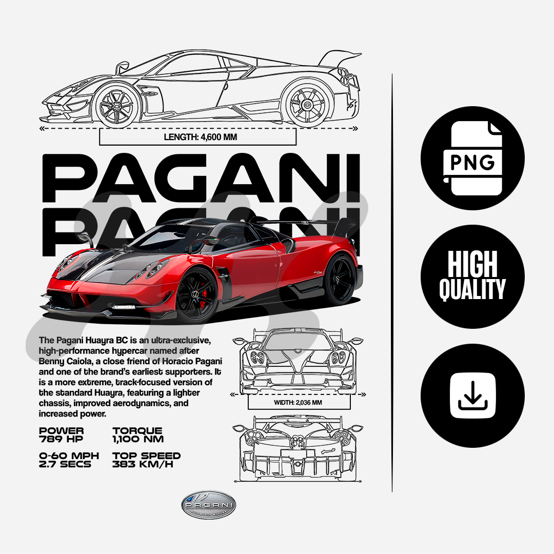 illustration car design - for print - digital product