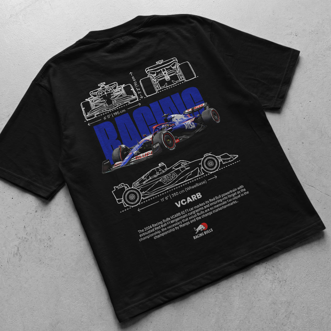 Car t-shirt design Racing Bulls F1 VCARB