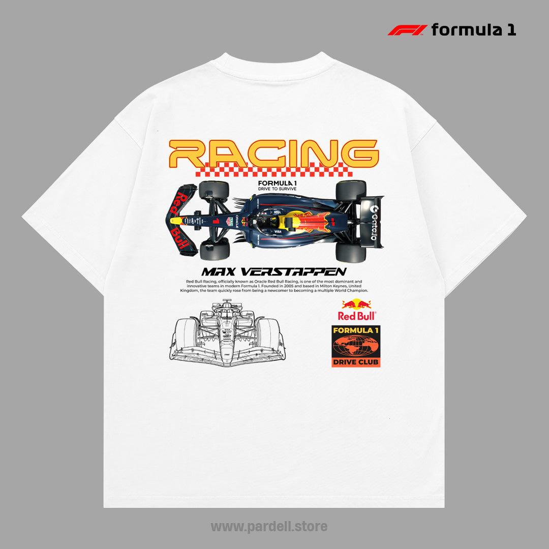 Max Verstappen driver t-shirt design