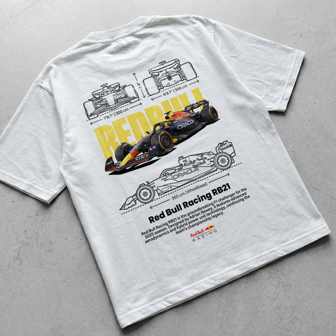 Car t-shirt design Red Bull Racing