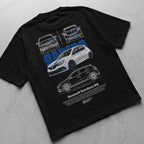 Car t-shirt design Renault Sandero RS