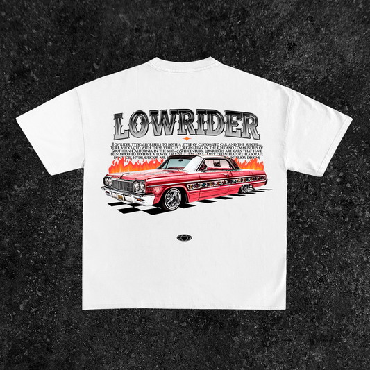 Lowrider Car vintage - t-shirt design