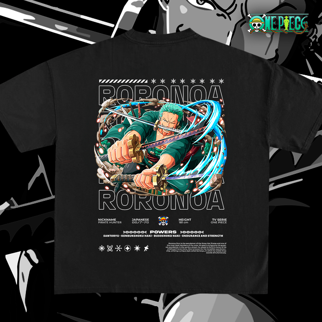 Anime graphic design for t-shirt