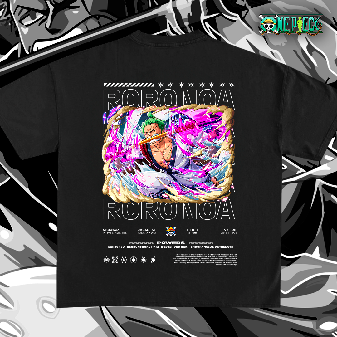 Anime graphic design for t-shirt