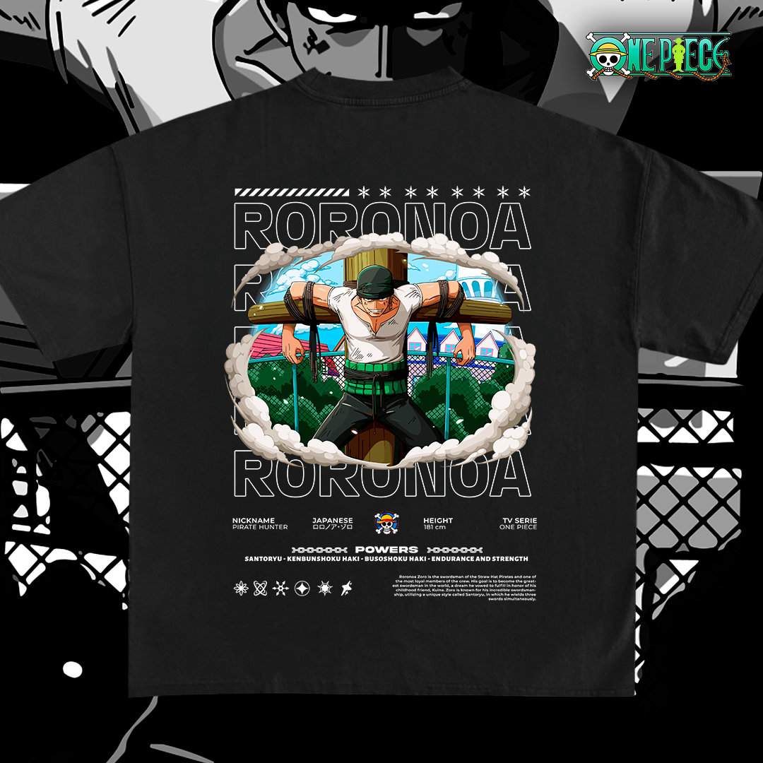 Roronoa Zoro One Piece - T-shirt design