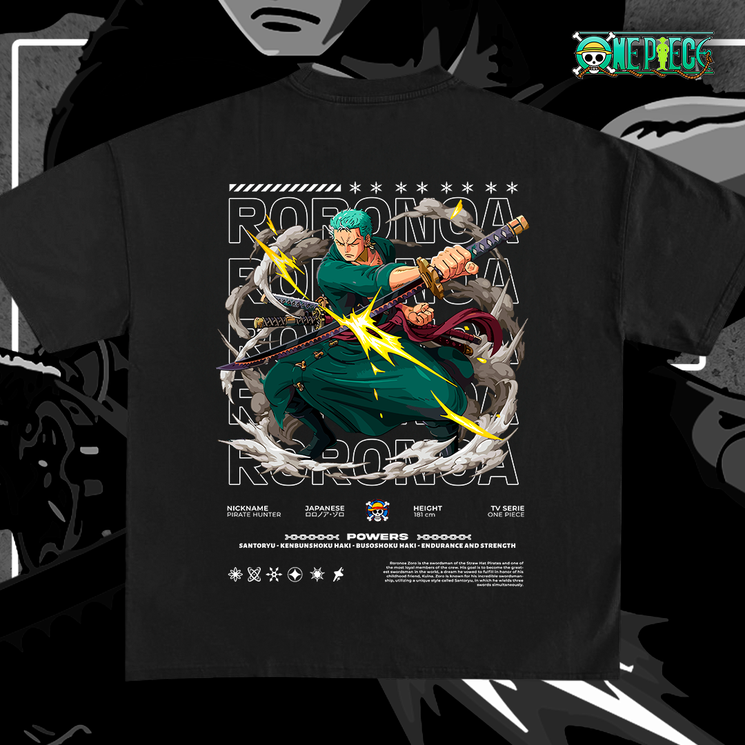 Roronoa Zoro One Piece - T-shirt design