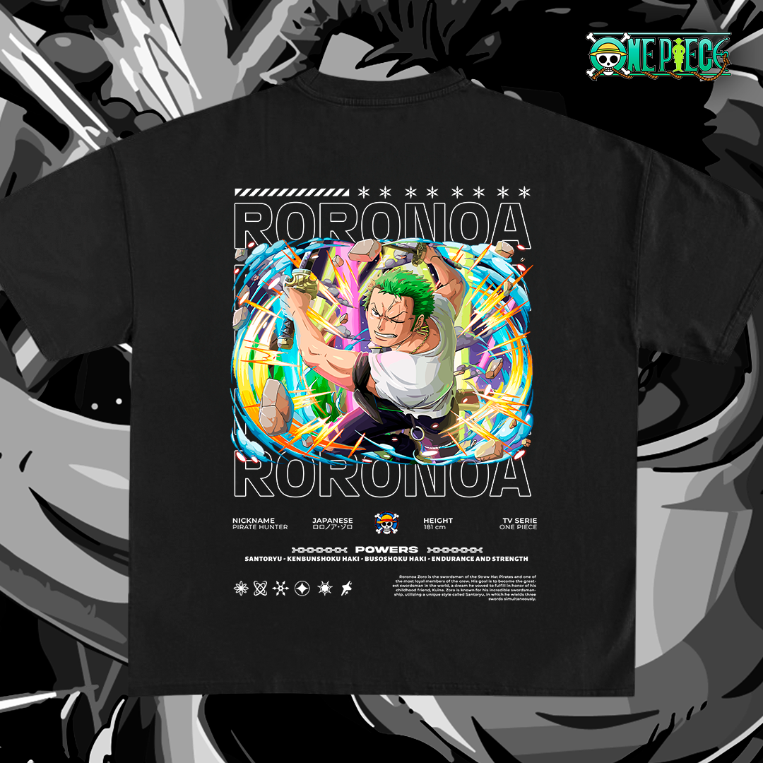 Anime graphic design for t-shirt