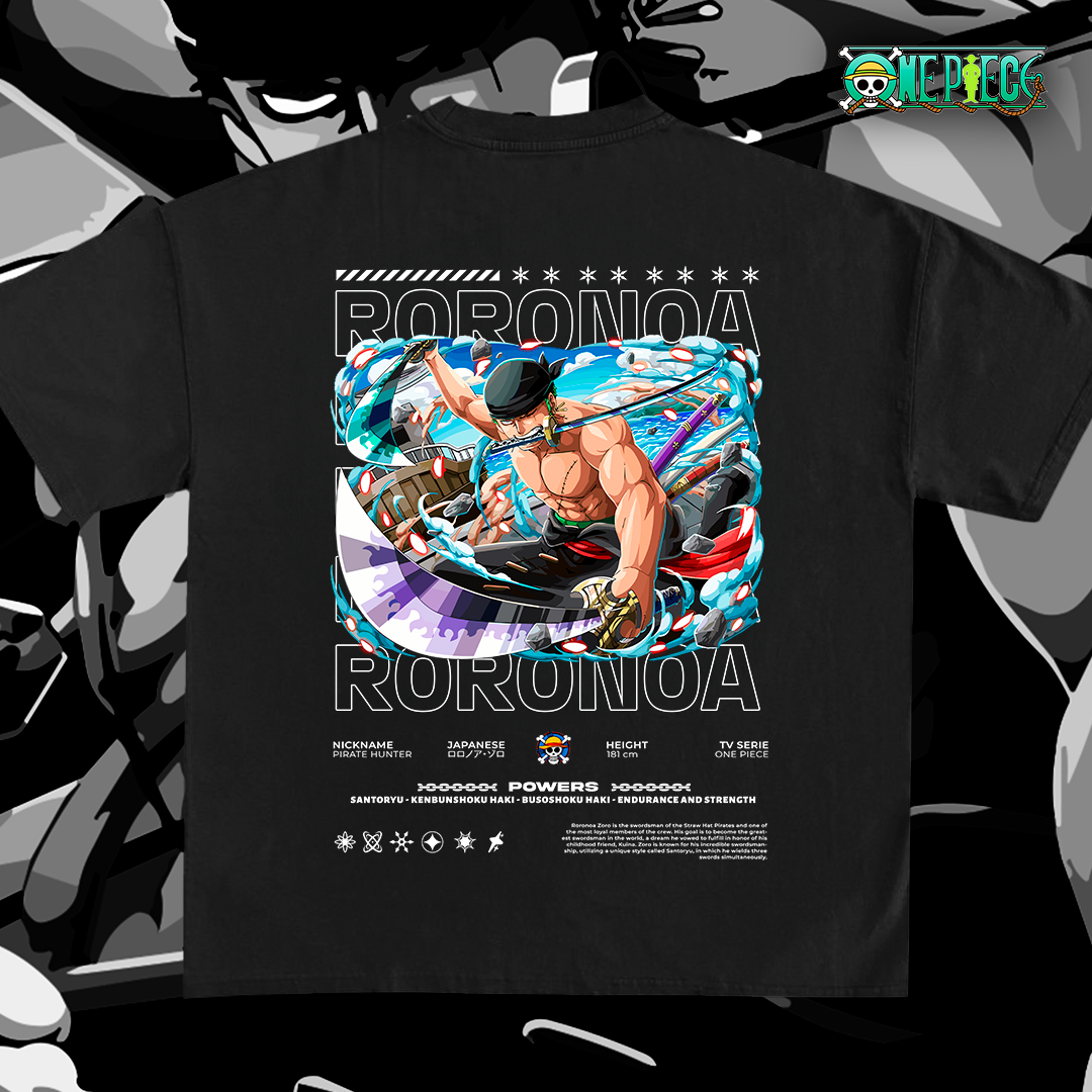 Anime graphic design for t-shirt