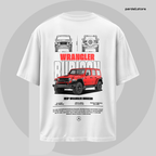 Sportscar-inspired T-shirt illustration – digital