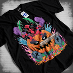 Digital illustration T-shirt design – Japanese pop culture inspired