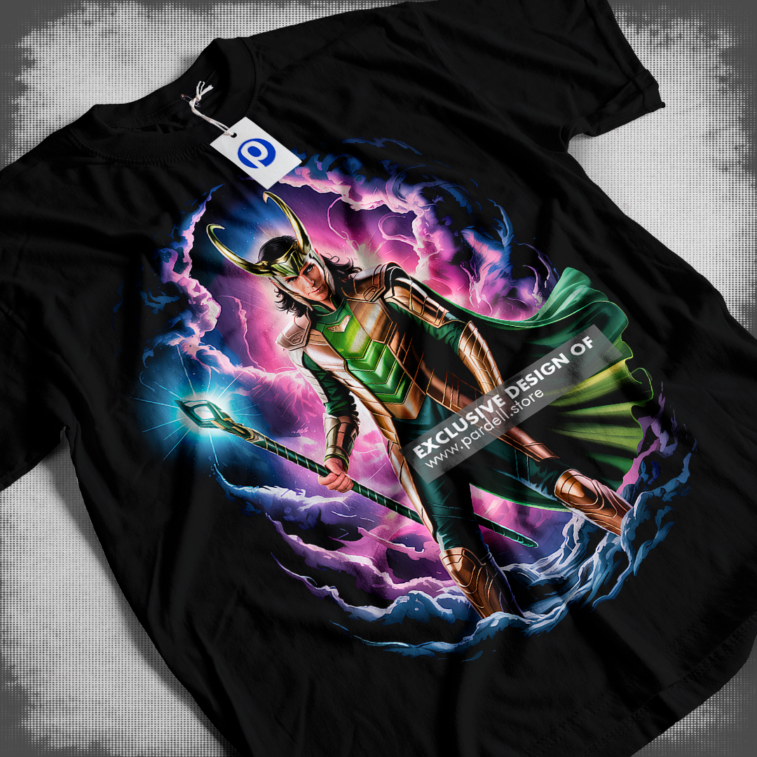 Loki Mxrvel - t-shirt desing png