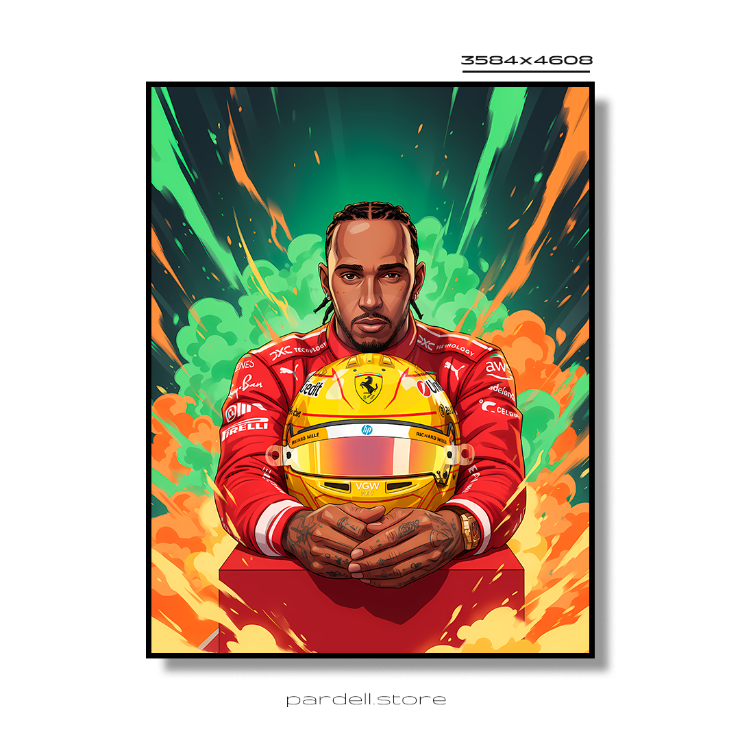 World Champion pilot - poster to print