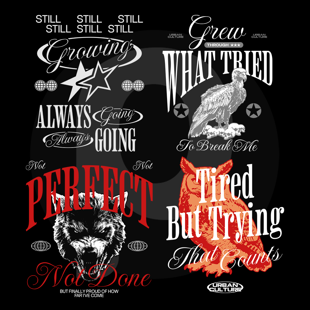 Streetwear Bundle New Collection - DIGITAL FILES PNG