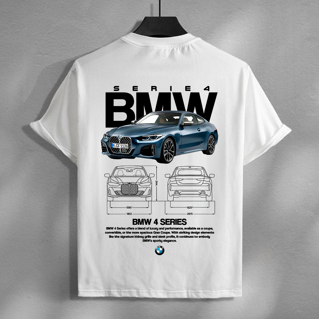 car t-shirt design - BMW 4 Series