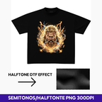28 Premium Halftone designs for t-shirts Bundle pack