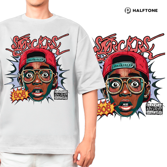 Stranger 808 style t-shirt design