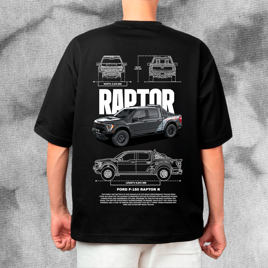 Ford F-150 Raptor R - t-shirt design