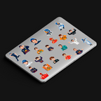 145 Stickers Bundle FOne - digital files