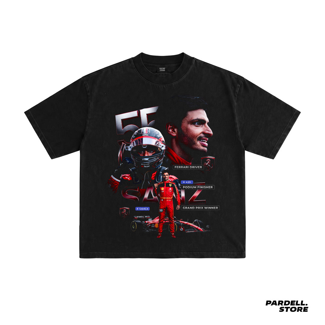 Digital file 55 Carlos Sainz tshirt design