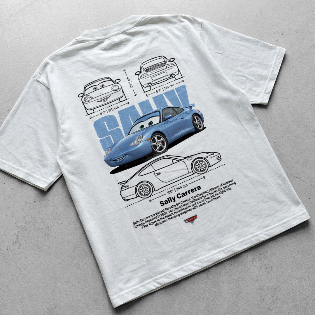 Cars t-shirt design Sally
