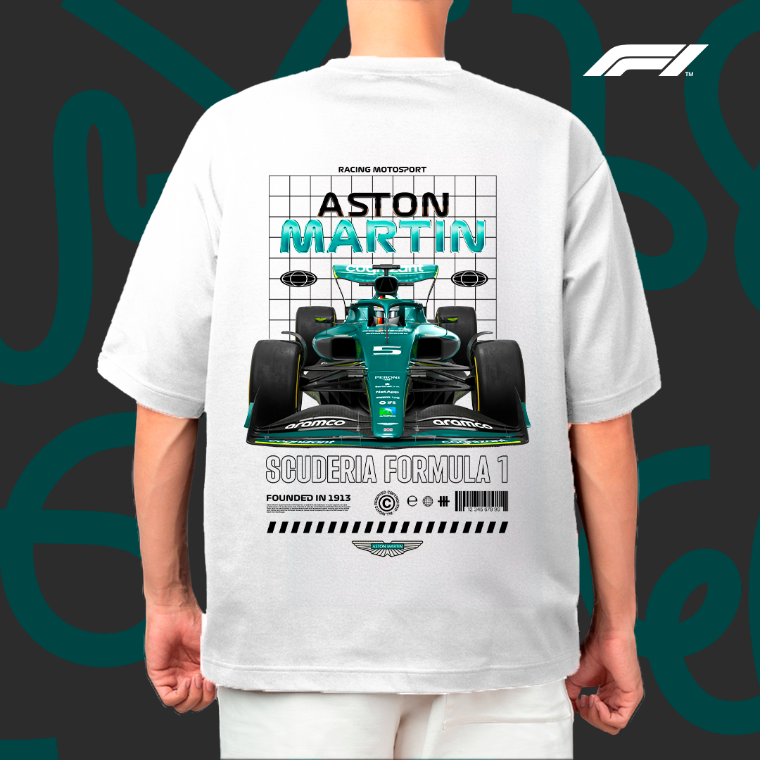 Aston Martin Scuderia F1 - T-shirt design