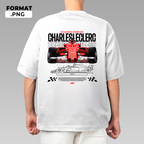 Sportscar-inspired T-shirt illustration – digital