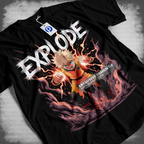 Digital illustration T-shirt design – Japanese pop culture inspired