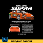 Digital file Supra MK4 t-shirt design