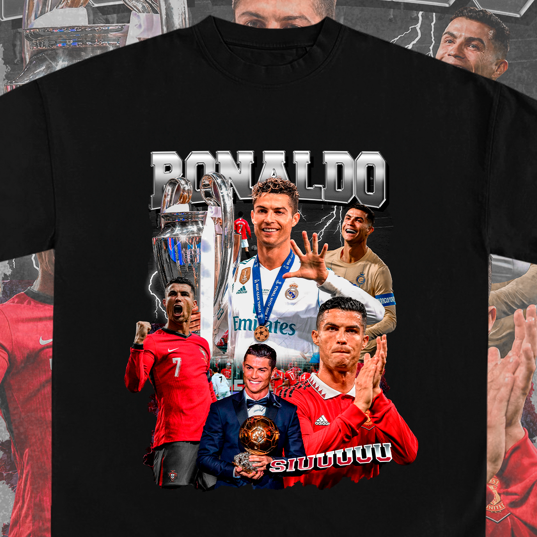 Cristiano Ronaldo Bootleg - t-shirt design