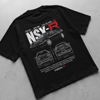 Car t-shirt design Honda NSX-R