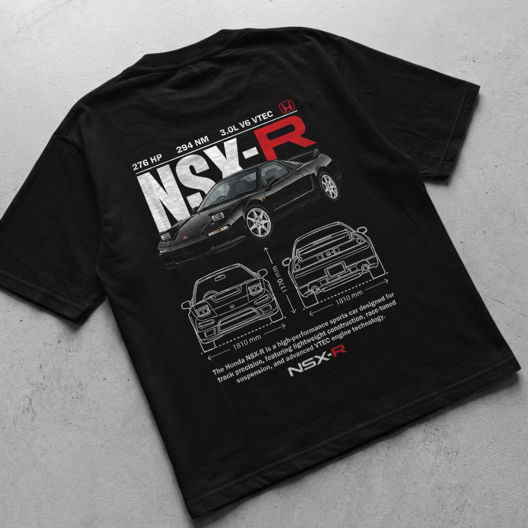 Car t-shirt design Honda NSX-R