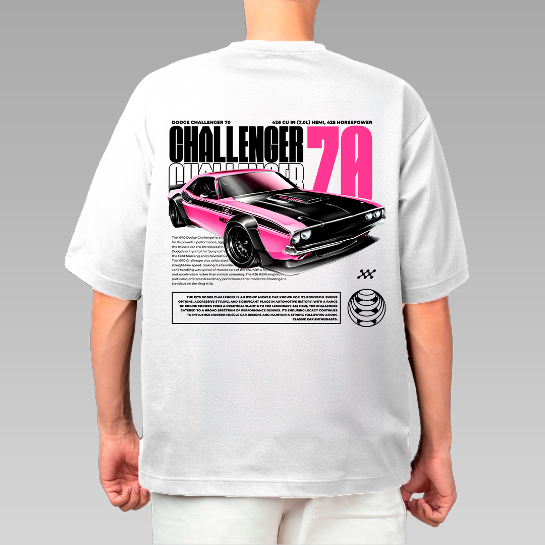 Dodge Challenger 70 - t-shirt design