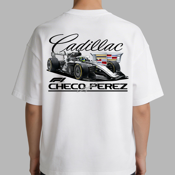 Digital design - Cadillac Checo Perez t-shirt design