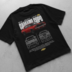 Digital File - Car t-shirt design Chevrolet camaro COPO